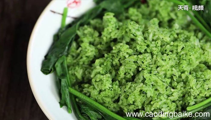 翡翠炒饭怎么做 翡翠炒饭