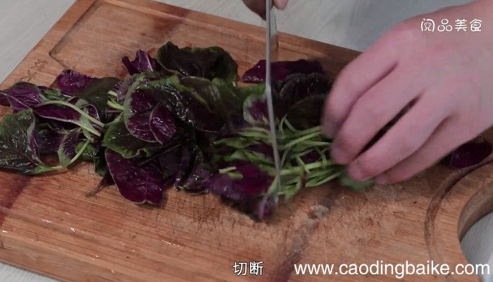 蒜蓉炒红苋菜怎么做 蒜蓉炒红苋菜的做法