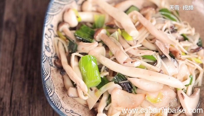 素炒杂菌怎么做 素炒杂菌的做法