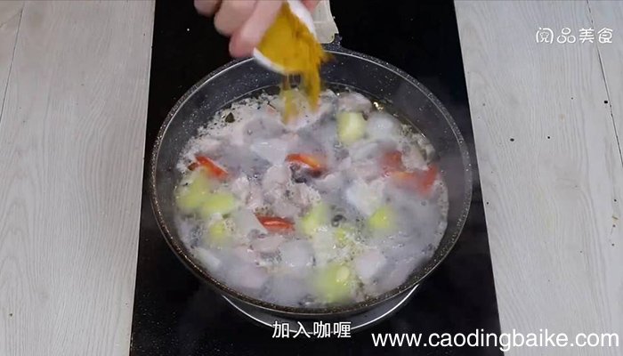 咖喱猪肉牛奶饭 咖喱猪肉牛奶饭的做法