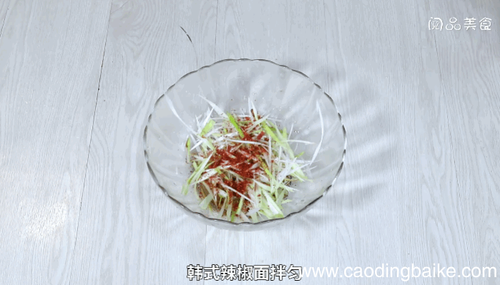 韩国葱丝沙拉做法韩国葱丝沙拉怎么做
