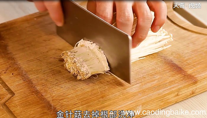 鱼香金针菇的做法 鱼香金针菇怎么做