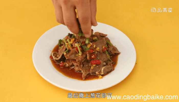 拌口条 拌口条的做法