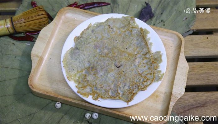 南雄茄子煎怎么做 南雄茄子煎饼的做法