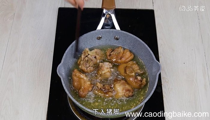 炸猪脚的做法，炸猪脚怎么做