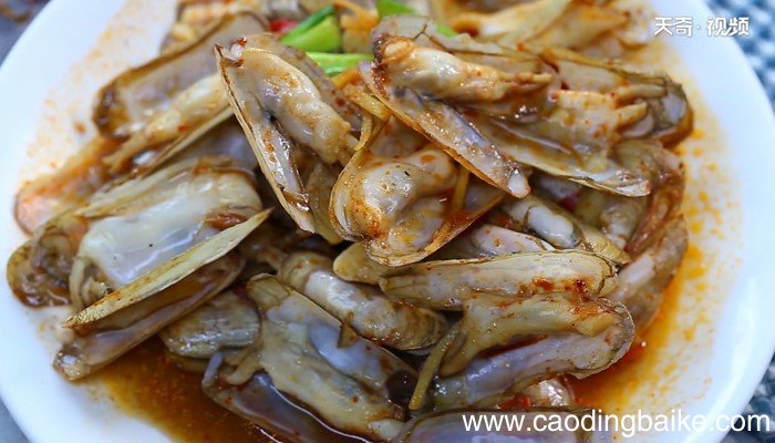 红烧蛏子怎么做 红烧蛏子的做法