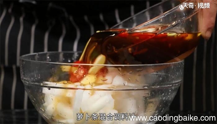 酱腌萝卜条的做法 酱腌萝卜条怎么做