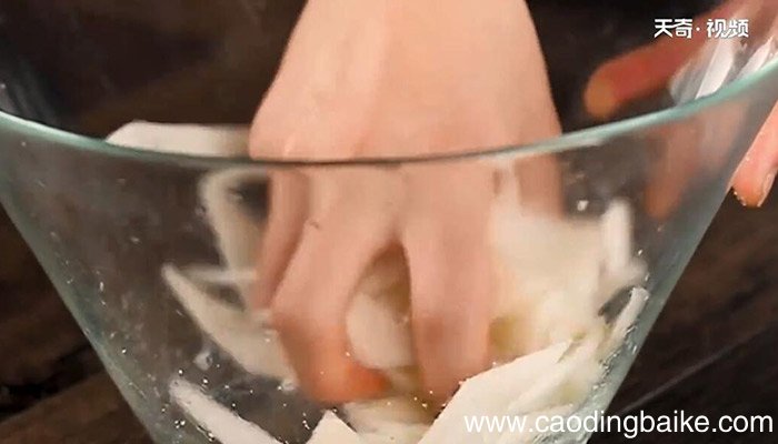 快拌萝卜皮的做法 快拌萝卜皮怎么做