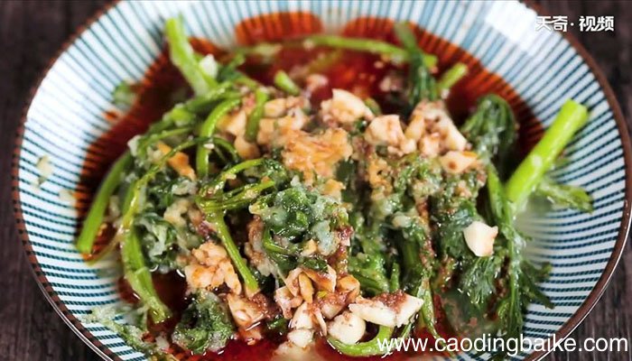 清蒸茼蒿怎么做 清蒸茼蒿