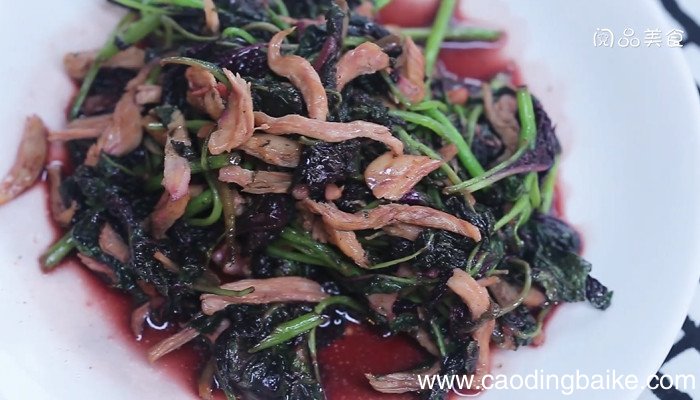 鸡丝苋菜的做法 鸡丝苋菜怎么做
