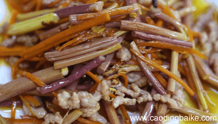 肉丝蕨菜做法 肉丝蕨菜怎么做