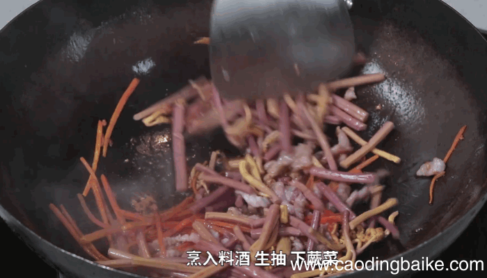 肉丝蕨菜做法 肉丝蕨菜怎么做