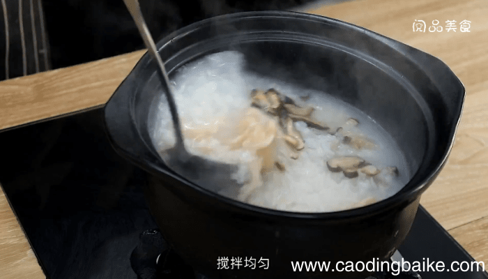 香菇鸡肉粥 香菇鸡肉粥的做法