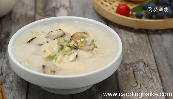 香菇鸡肉粥 香菇鸡肉粥的做法