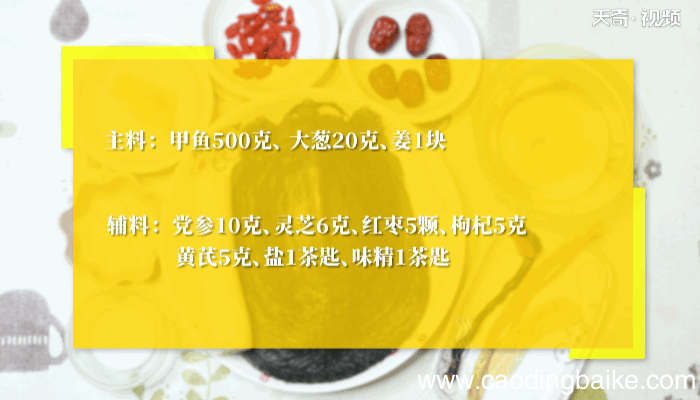 甲鱼的做法甲鱼怎么做