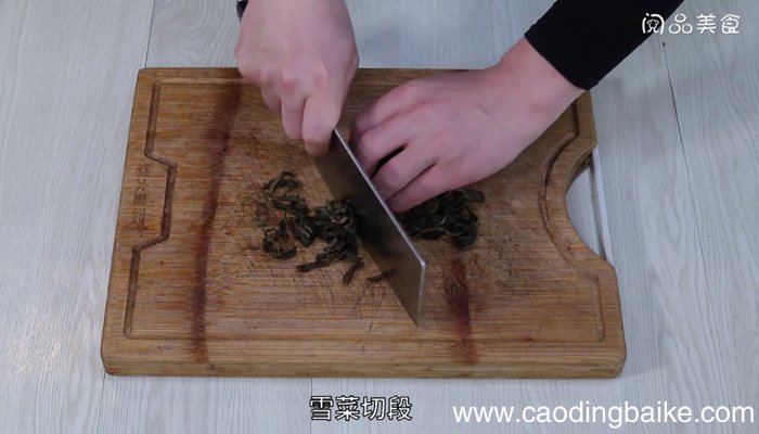 雪菜烧蚕豆 雪菜烧蚕豆的做法