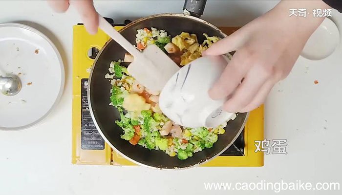 全素蛋炒饭怎么做 全素蛋炒饭
