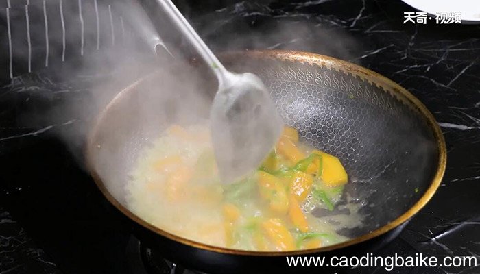 米汤炒南瓜的做法 怎么做米汤炒南瓜