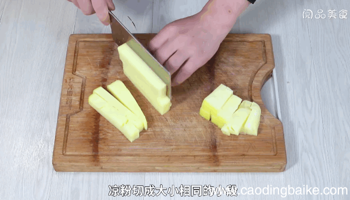 辣味蕨菜凉粉做法 辣味蕨菜凉粉怎么做