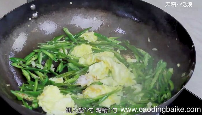 青椒炒鸡蛋的做法 青椒炒鸡蛋怎么做
