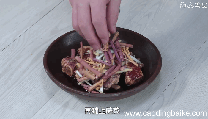 排骨煮蕨菜做法排骨煮蕨菜怎么做