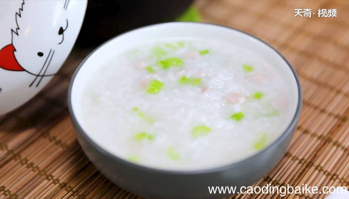 芹菜肉末粥怎么做 芹菜肉末粥