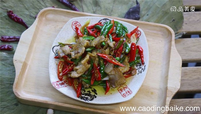 辣椒五花肉做法步骤 辣椒五花肉怎么做