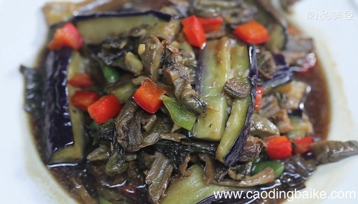 梅干菜烧茄子怎么做 梅干菜烧茄子的做法