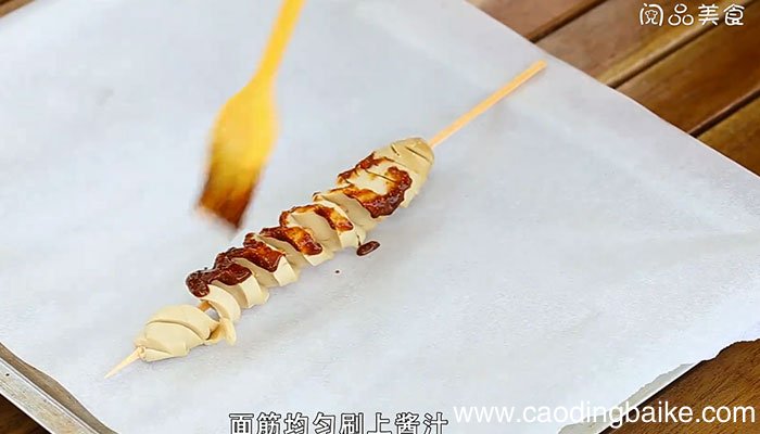 烤面筋的做法 烤面筋怎么做