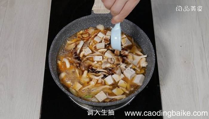 凤尾菇烧豆腐的做法 凤尾菇烧豆腐怎么做
