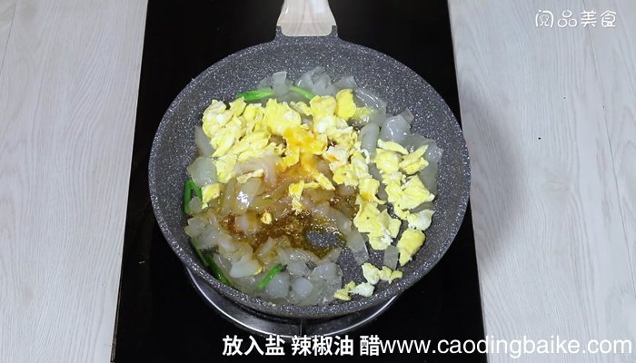 鸡蛋炒粉皮 鸡蛋炒粉皮怎么做