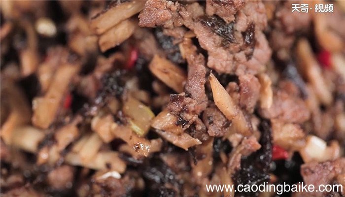 肉末榄菜炒笋丝怎么做 肉末榄菜炒笋丝的做法