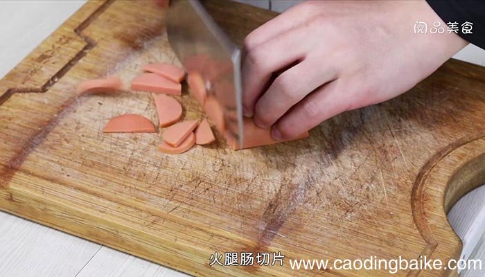火腿焖面的做法火腿焖面的做法