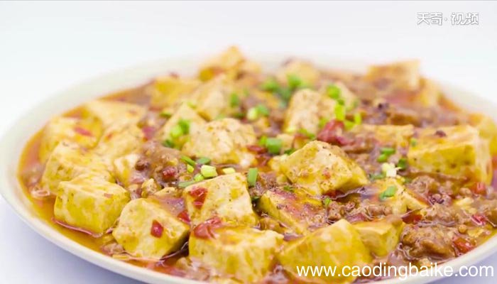 家常麻婆豆腐 家常麻婆豆腐的做法