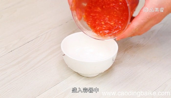 西红柿泥怎么做西红柿泥的做法