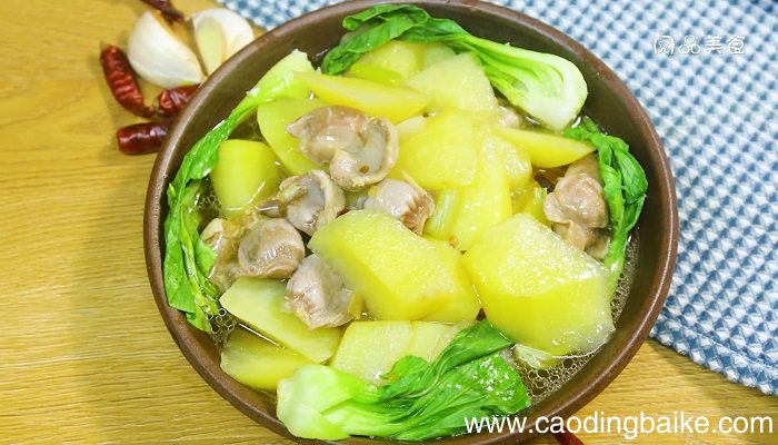 土豆炖鸡胗的做法 土豆炖鸡胗怎么做
