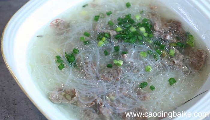 牛肉粉丝汤的做法 牛肉粉丝汤怎么做