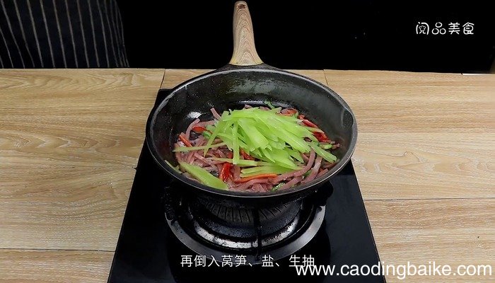 莴笋炒培根的做法 莴笋炒培根怎么做好吃