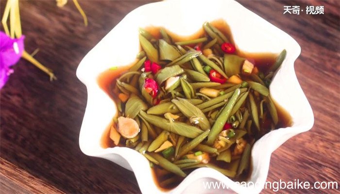 凉拌莼菜的做法 凉拌莼菜怎么做