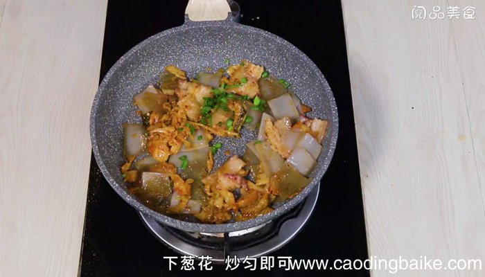 辣白菜炒苕皮 辣白菜炒苕皮怎么做