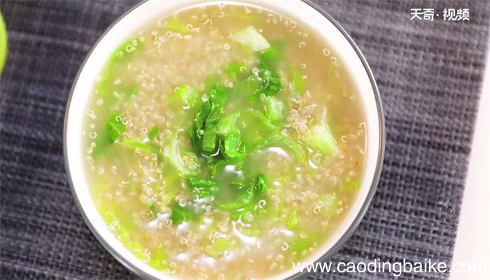 蔬菜藜麦粥的做法 蔬菜藜麦粥怎么做