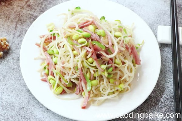醋烹黄豆芽的做法 醋烹黄豆芽怎么炒