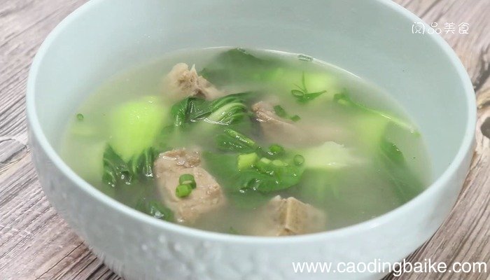 小油菜猪骨汤怎么做 小油菜猪骨汤怎么做好吃