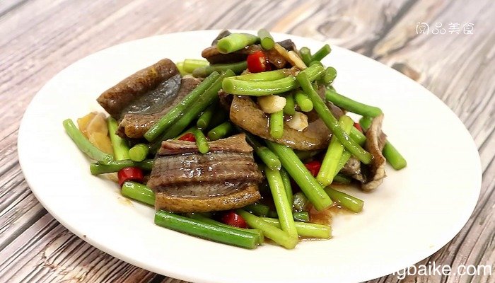 黄鳝炒蒜苔的做法 黄鳝炒蒜苔怎么做好吃