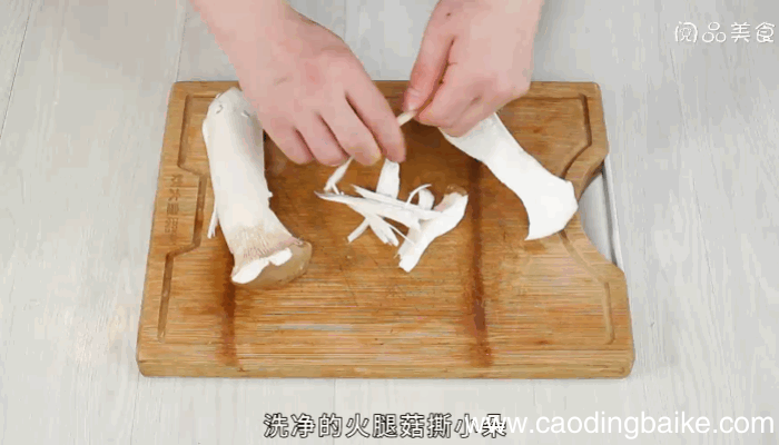 火腿菇炒鸡蛋的做法火腿菇炒鸡蛋怎么做