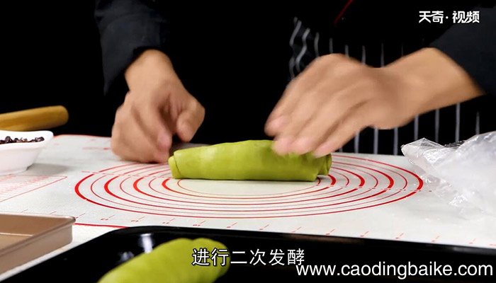 抹茶蜜豆软欧包的做法 抹茶蜜豆软欧包怎么做