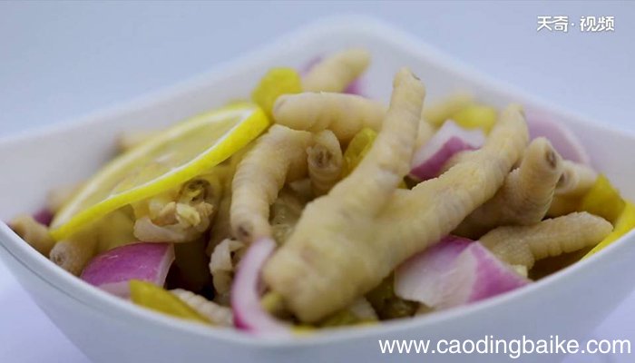 泡椒鸡爪怎么做 泡椒鸡爪