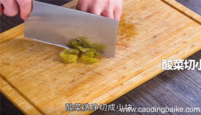 酸菜魔芋怎么做 酸菜魔芋的做法