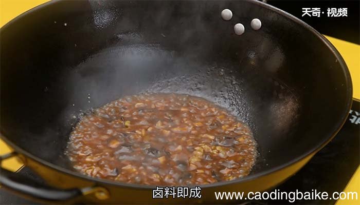 打卤面的做法 打卤面怎么做