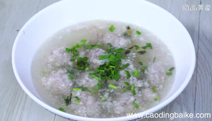 蚕豆米肉丸汤的做法 蚕豆米肉丸汤怎么做